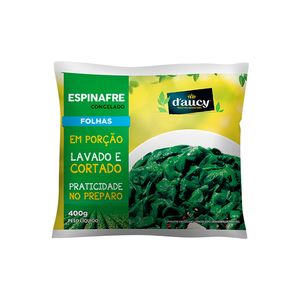 Espinafre Daucy em Folhas Congelado 400g