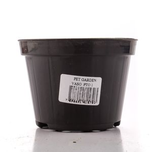 Vaso Petgarden Plástico Preto N.01