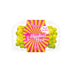 Uva Cotton Candy Natural Flavors sem Semente 500g