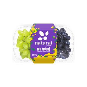 Uva Mista Natural Flavors sem Semente 500g