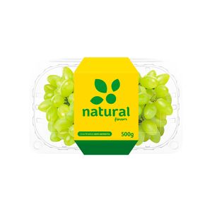 Uva Verde Natural Flavors sem Semente 500g