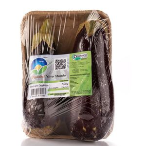 Berinjela Sítio Novo Mundo Orgânico 500g