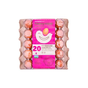 Ovos Mantiqueira Vermelho Grande Happy Eggs Pvc com 20un