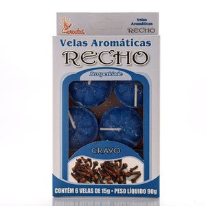 Vela Aromática Moroaba Recho Cravo Prosperidade 6Unidades