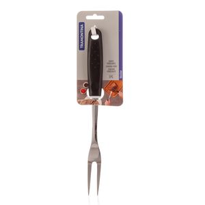 Garfo Tramontina Inox Trinchante Utilita Preto