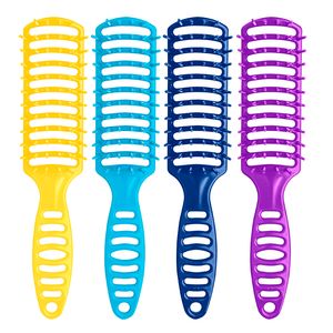 Escova Bonitta para Cabelo Pop Color Retangular Vazada