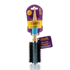 Escova  Bonitta para Cabelo Profissional Pro Wood 55mm