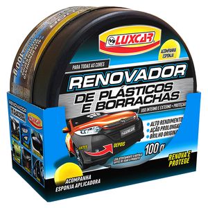 Renovador Luxcar para Plásticos e Borrachas 100g