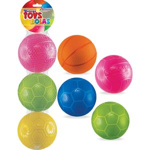 Coleção Toys Mini Bolinhas 3Unidades