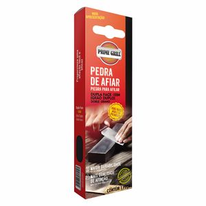 Pedra de afiar prime grill dupla face