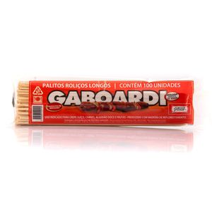 Espeto Gaboardi para Churrasco Madeira 100Unidades