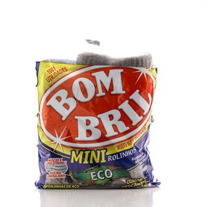 Lã de Aço Bombril Mini 12Unidades