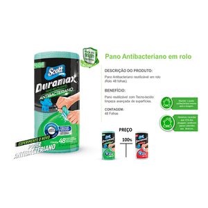 Pano Scott Duramax Rolo Verde 48un