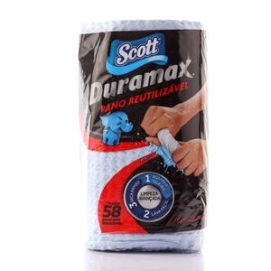 Pano Scott Duramax Rolo Azul 58Unidades