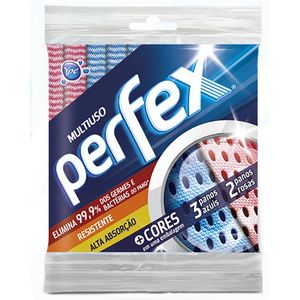 Pano Perfex Multiuso + Cores 5Un