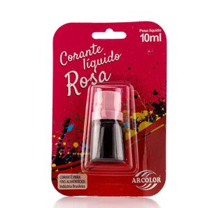 Corante Líquido Doce Festa Rosa