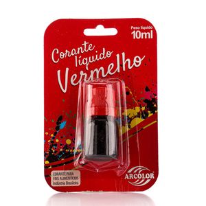 Corante Líquido Doce Festa Vermelho