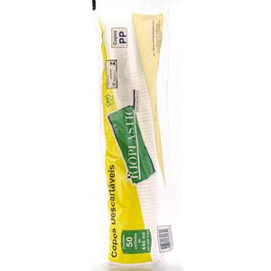 Copo Rioplastic Post Mix 440ml 50Unidades