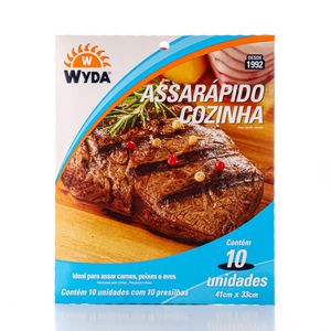 Saco para Assar Wyda Assarapido Cozinha 10Unidades