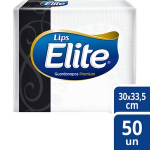 Guardanapo Papel Lips Elite Folha Dupla 33X33cm 50Unidade