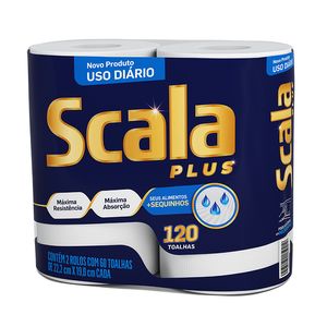 Toalha Papel Scala Plus 2rl
