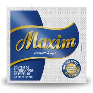 Guardanapo Papel Maxim Pequeno 23X22cm 50Unidade