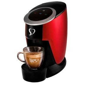 Maquina Tres para Café Touch Expresso Vermelha 127V