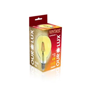 Lâmpada Mega Led Vintage Globo G95 4W Bivolt