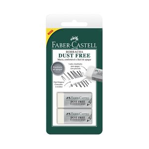 Borracha Faber Castell Dust Free 2Unidades