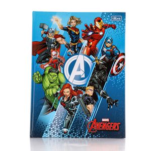 Caderno Brochura Tilibra Universitário Top Avengers 80 Folhas
