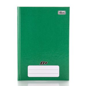 Caderno Brochura Tilibra Universitário D+ Verde 1/4 com 96 Folhas