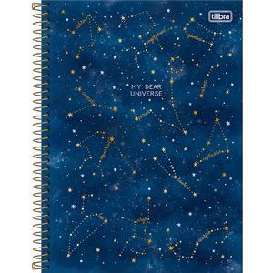 Caderno Universitário Tilibra Capa Dura Magic 10 Matérias 160 Folhas