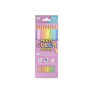 Lápis de Cor Faber Castell Multicolor Tons Pastel 10Unidades