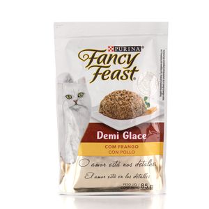 Ração Úmida FANCY FEAST DEMI GLACE Gatos Adultos Frango 85g