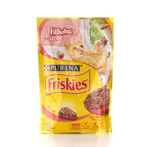 Alimento para Gatos Friskies Filhotes Carne ao Molho 85g