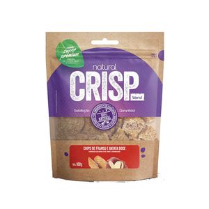 Snacks Natural Crisp para Cães Chips Frango e Batata Doce 100 g