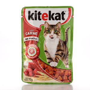 Alimento para Gatos Kitekat Carne Sachê 70g