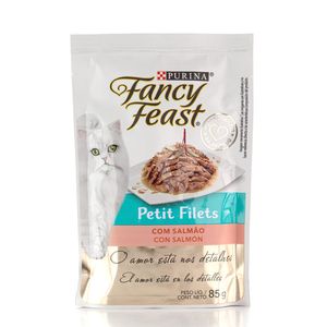 Alimento para Gatos Fancy Feast Petit Filé de Salmão 85g