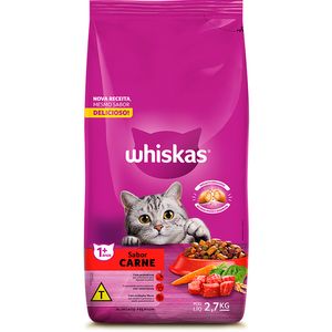 Alimento para Gatos Whiskas Carne 2,7kg