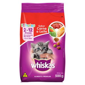 Alimento para Gatos Whiskas Filhote 500g