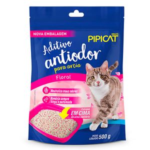 Aditivo Pipicat para Areia Anti Odor Floral 550g