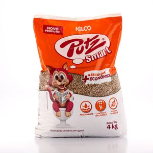 Areia Sanitária Putz Smart 4kg
