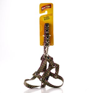 Peitoral e Guia Baw Waw para Cães Estampada