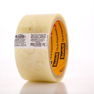 Fita Scotch para Empacotar Transparente 45mm x 45m