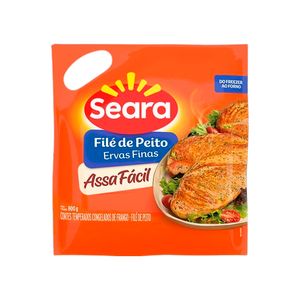 Filé de  Frango Seara Temperado Assa Fácil 800g