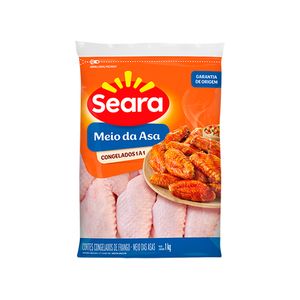 Meio da Asa Seara Congelada Pacote 1A1 1kg