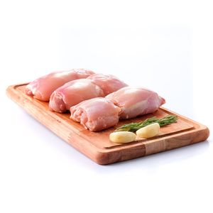 Filé Coxa com Sobrecoxa de Frango sem Pele Resfriado Bandeja 1 Unidade 618g