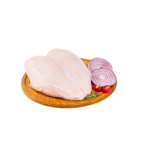 Peito de Frango com Osso com Pele Resfriado Bandeja 1 Unidade 850g