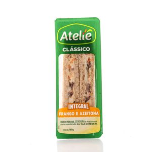 Sanduiche Natural Atelie do Sabor Frango com Azeitona 160 g