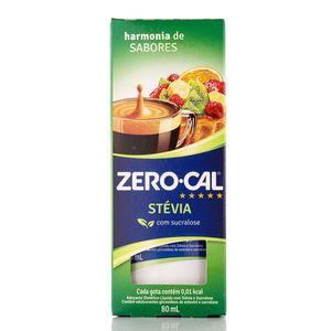 Adoçante Zero Cal Stévia 80ml